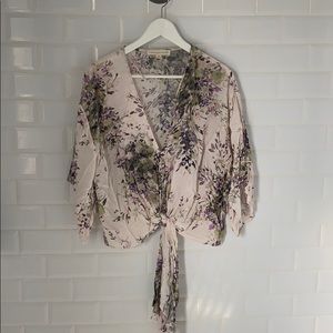 Love Stitch floral Blouse